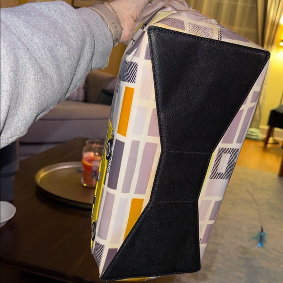 Kate Spade Yellow and Black Tote Bag - Picture 4 of 4